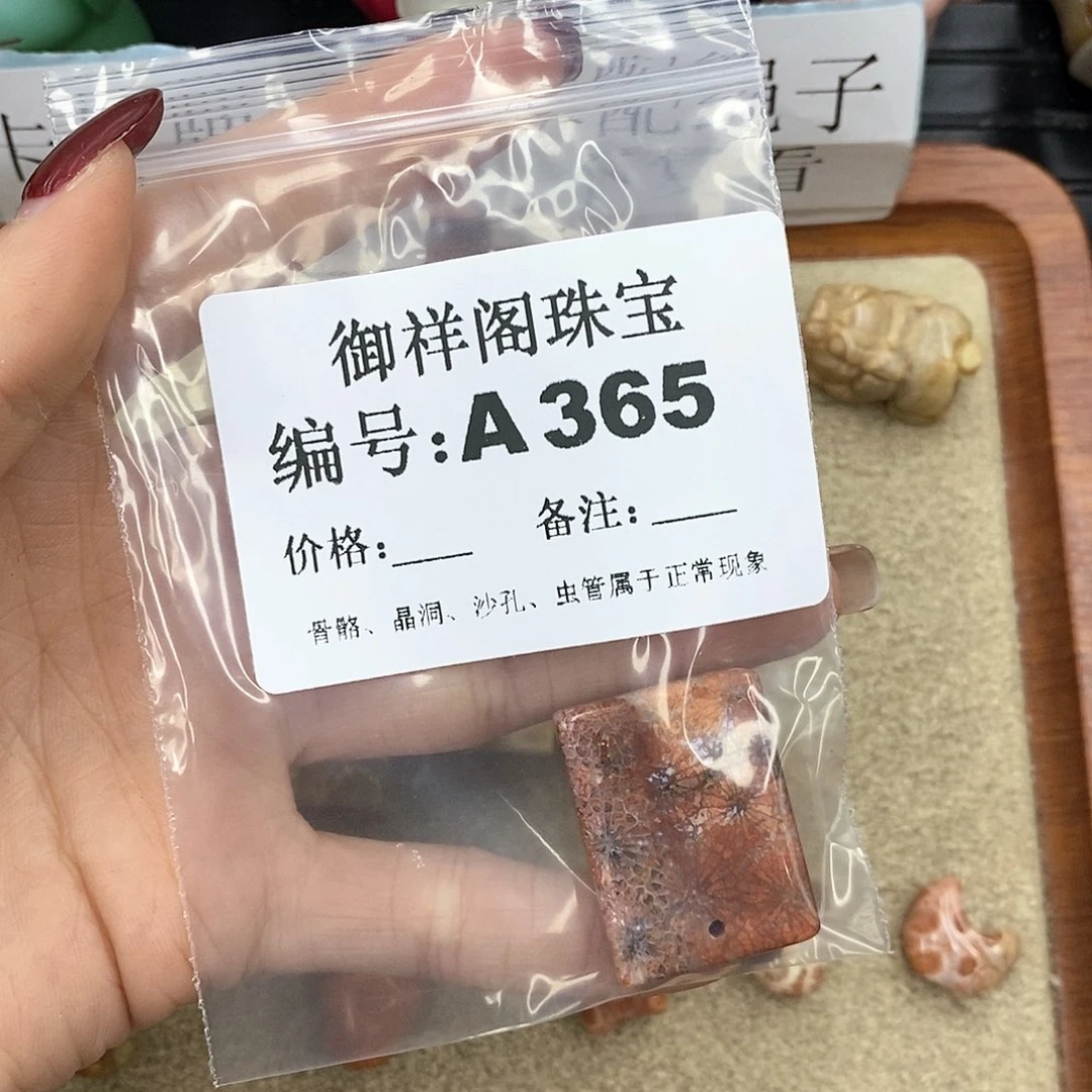 硅化珊瑚（珊瑚玉）A265未镶嵌L***理