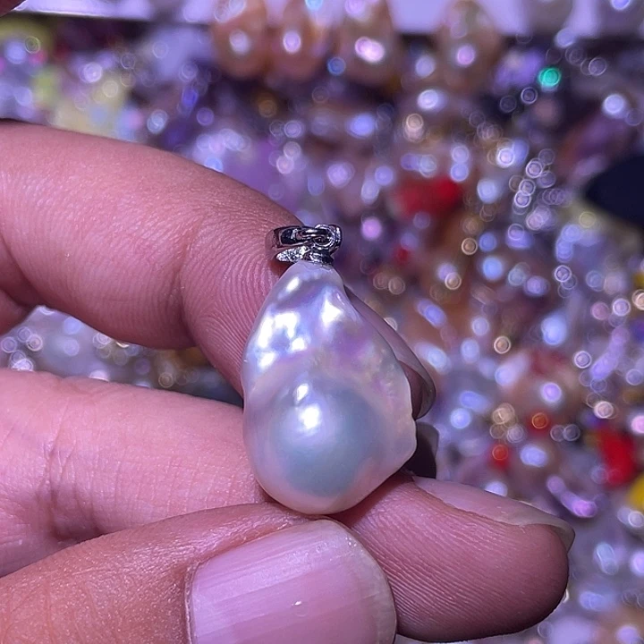 淡水珍珠未镶嵌吊坠(不含链)22