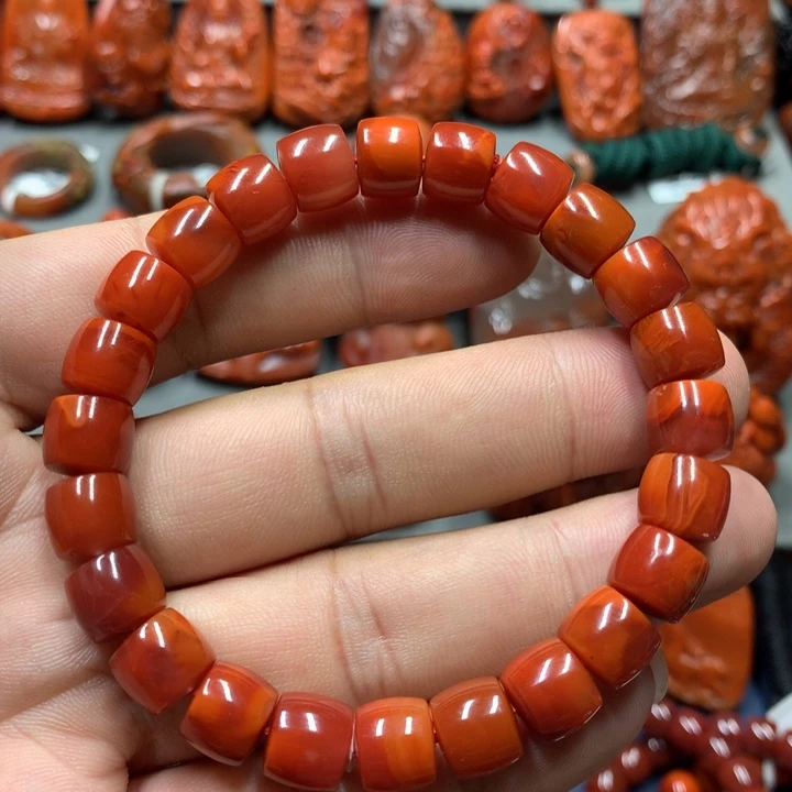 手串未镶嵌南红玛瑙幸**?9+m m