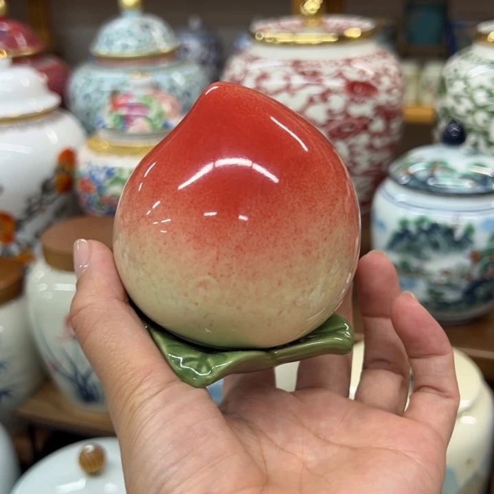 高端陶瓷茶叶密封罐