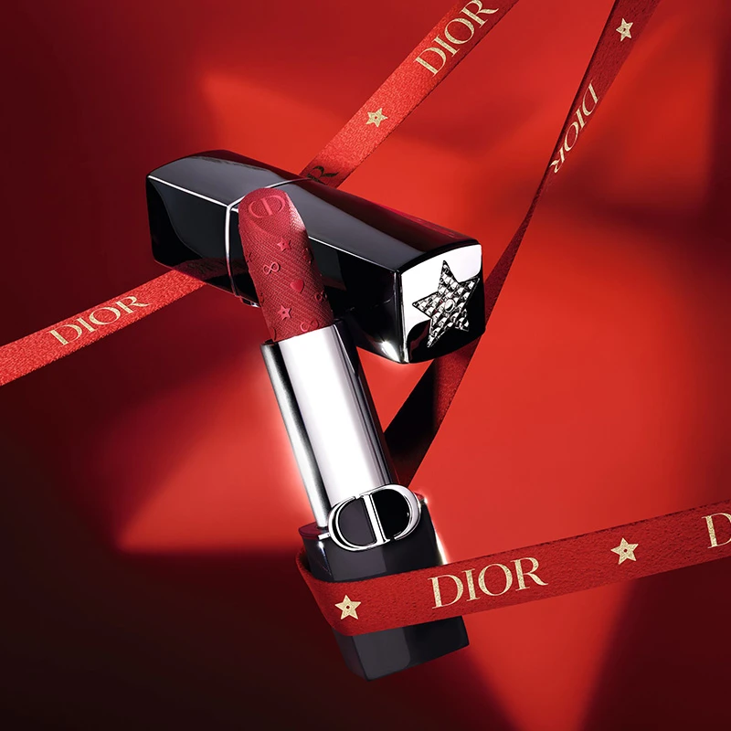 【新品上市】Dior全新迪奥烈艳蓝金唇膏 开运红限定版