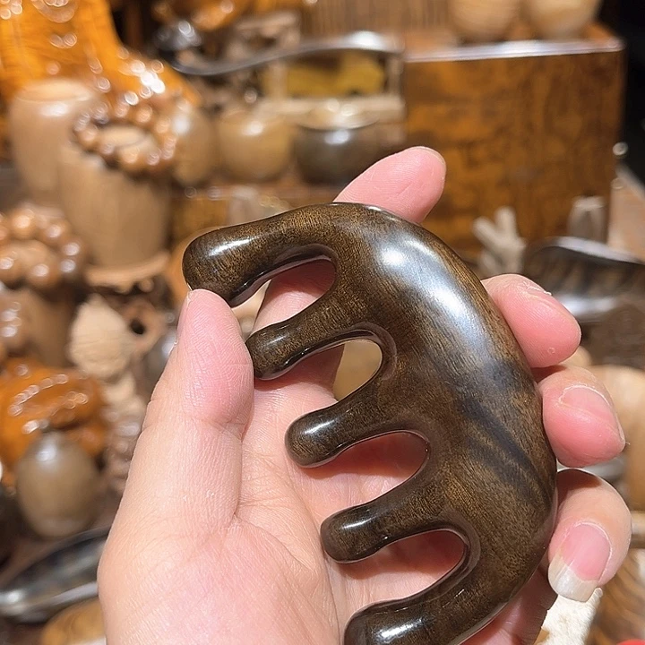 金丝楠甜*力金丝楠经络梳子