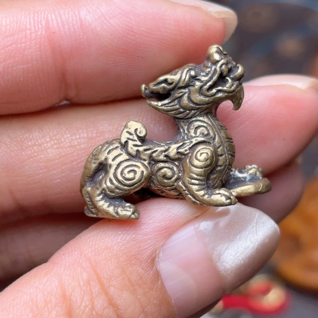 铜星月菩提吊坠项链