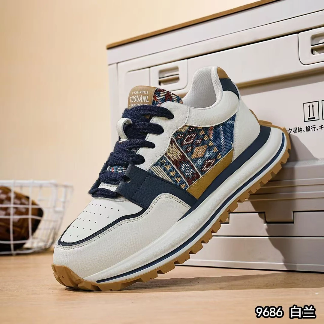 春季夏季男士潮流运动鞋潮鞋时尚休闲鞋增高鞋子运动鞋低帮阿甘鞋