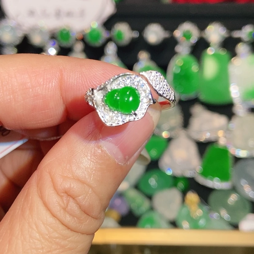 【闪购商品】未镶嵌戒指翡翠天然翡翠