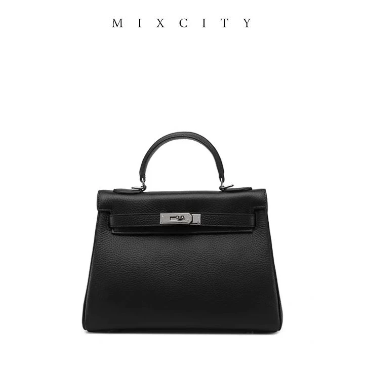 【亚楠本楠】TOGO头层牛皮可拆卸肩带手提单肩包6741