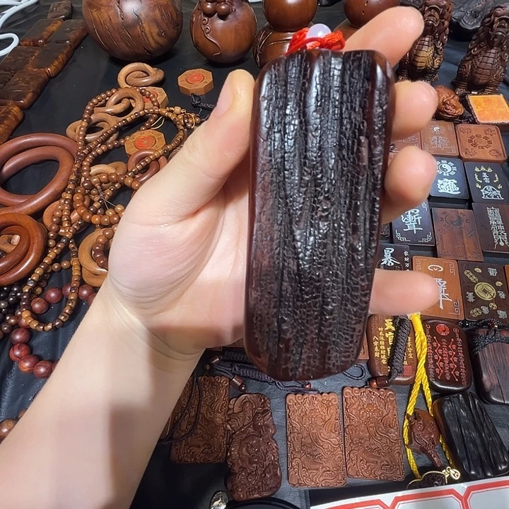 枣木硬质雷晶颗粒手把