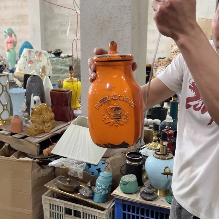 瓶高度27厘米口径9厘米微瑕捡漏