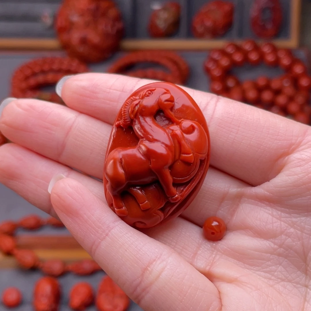 南红玛瑙未镶嵌配饰