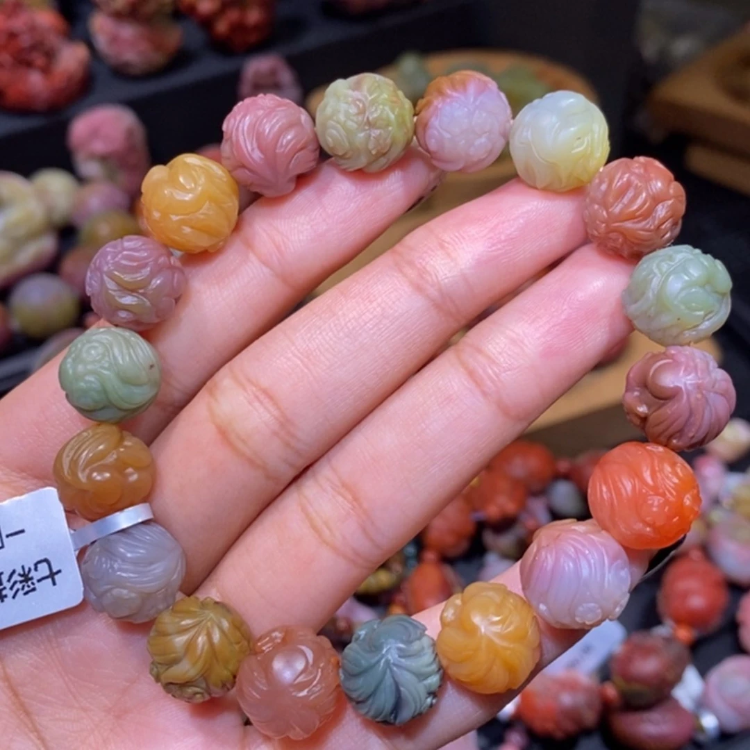 【闪购商品】未镶嵌手串玛瑙/玉髓盐源玛瑙