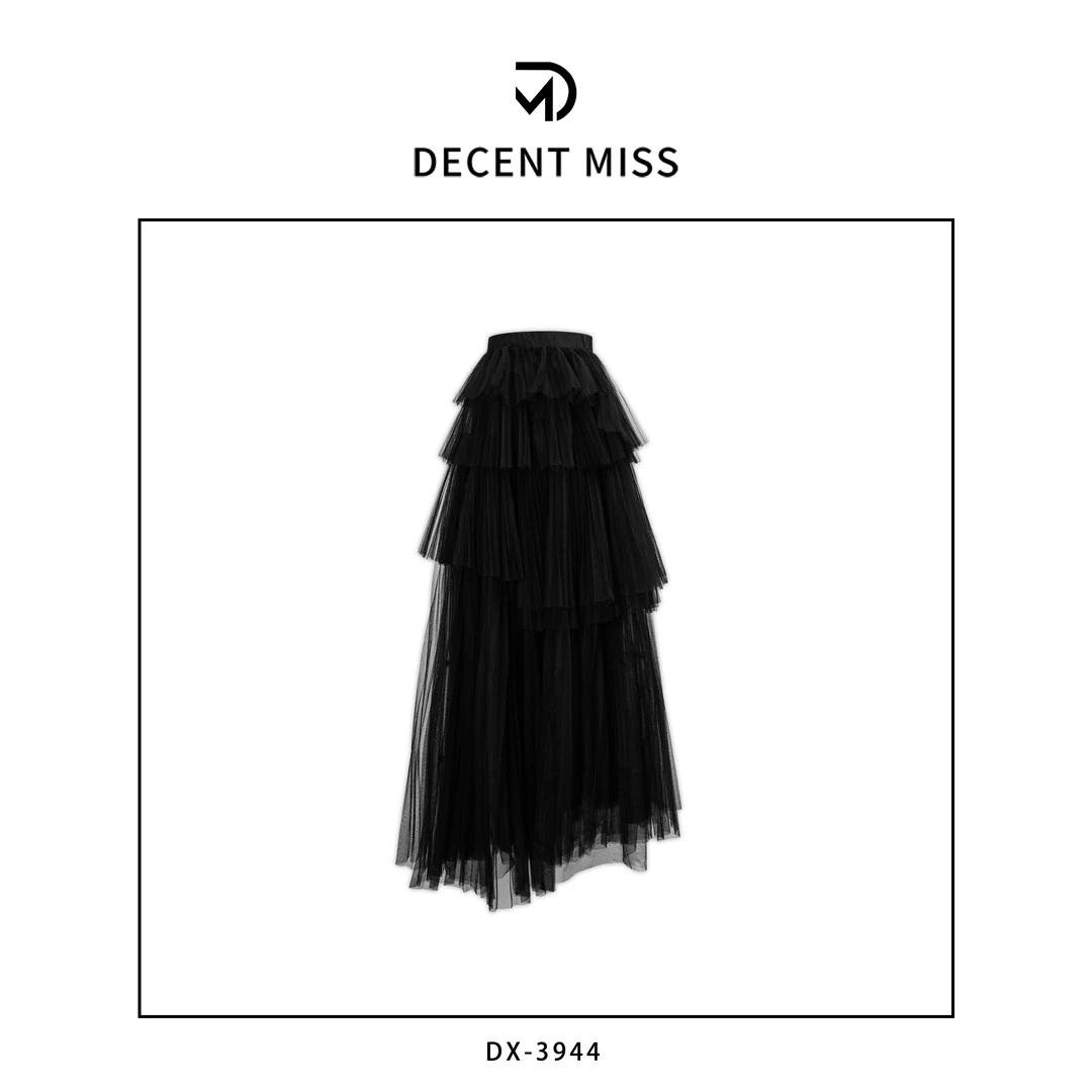 Decent miss 中长款时尚纱裙DX-3944