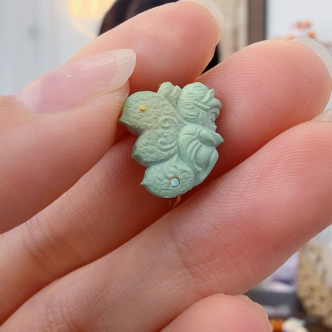 绿松石未镶嵌珠宝半成品
