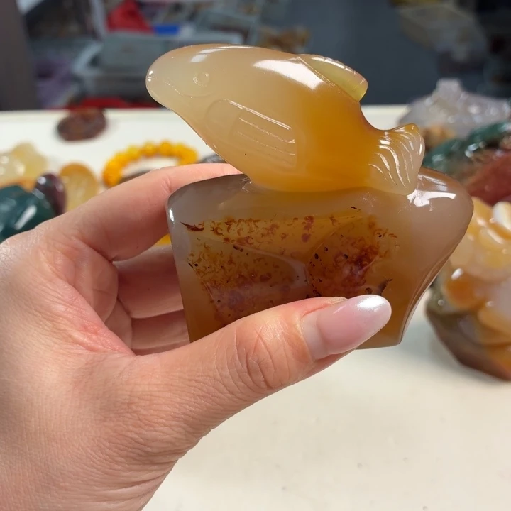 未镶嵌吊坠(不含链)玛瑙/玉髓