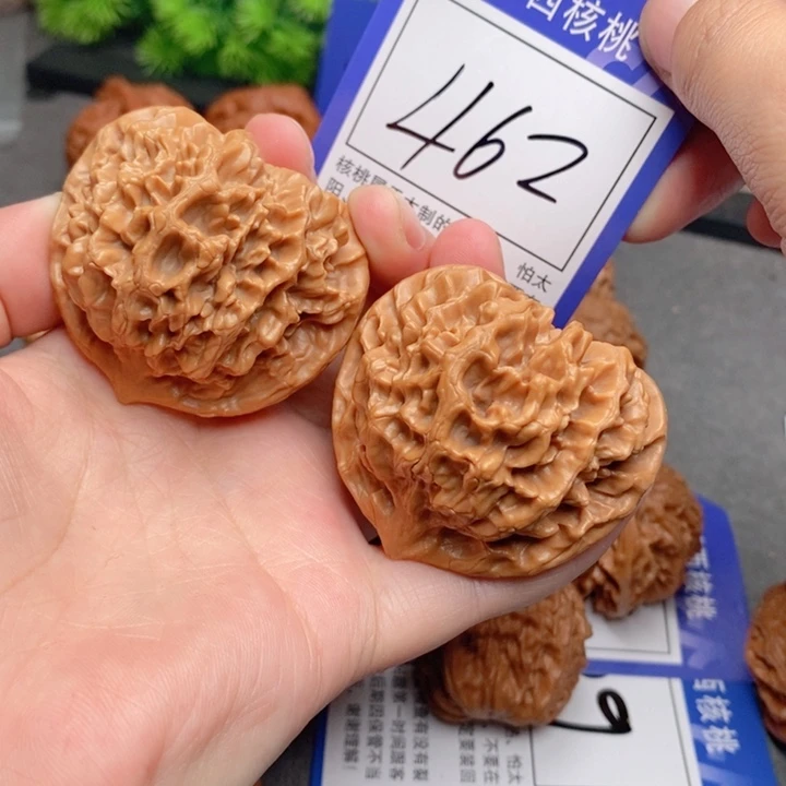 桃核把件49帝王462号牌