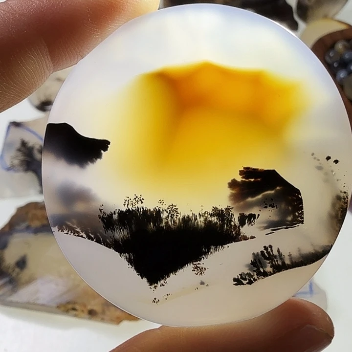 玛瑙/玉髓未镶嵌珠宝半成品