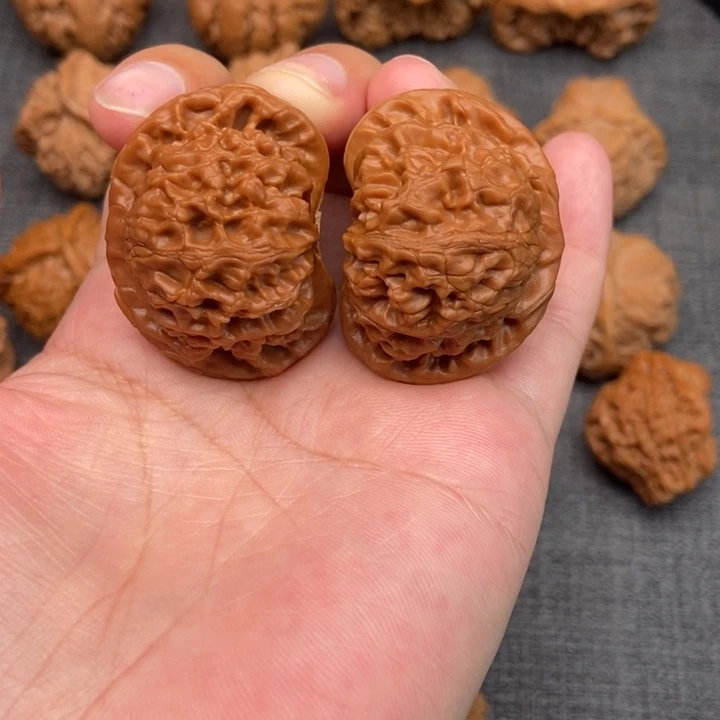文玩核桃把件宫灯40全品