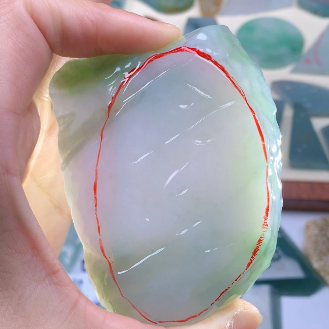 定制翡翠未镶嵌天然缅甸翡翠包工包料