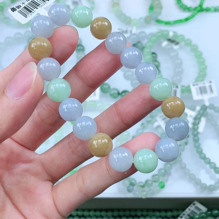 未镶嵌手链翡翠翡翠