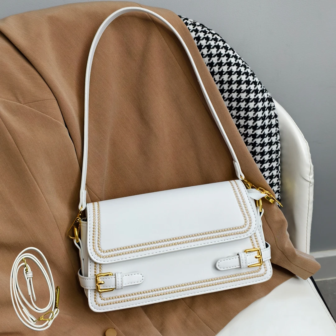 包包女2025新款潮时尚洋气腋下包百搭单肩斜挎包小包简约小方包