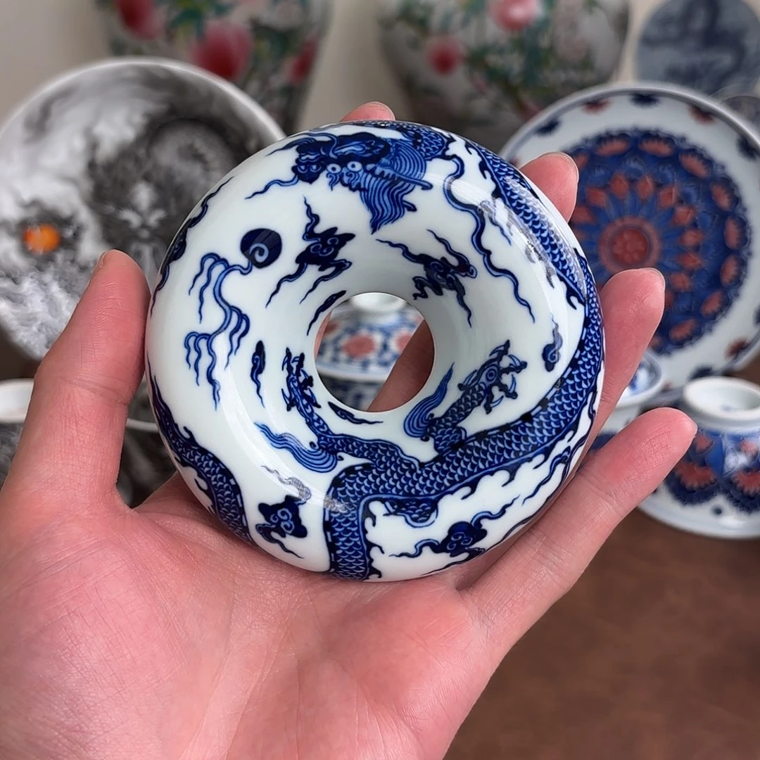 甜甜圈明龙盖置10cm