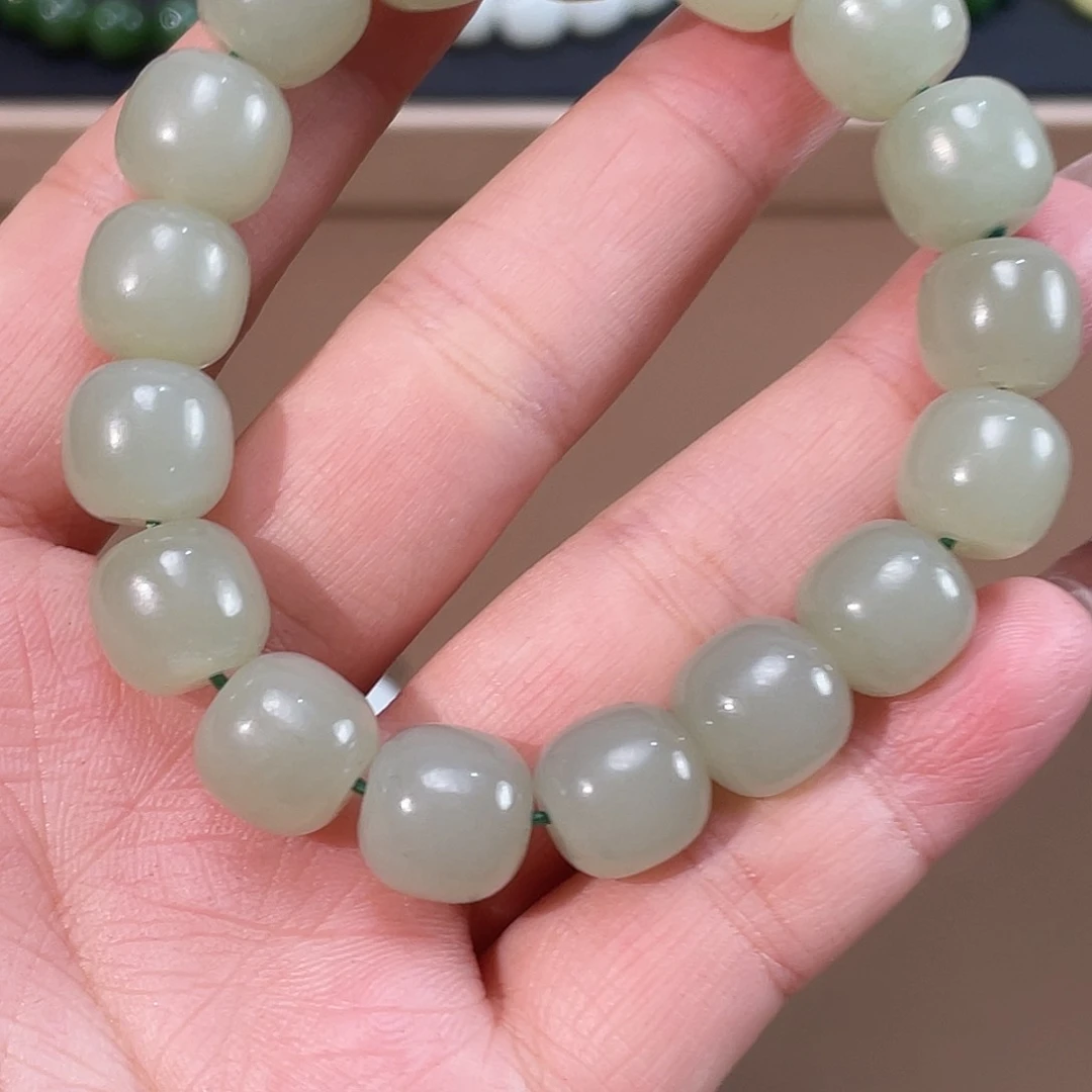 和田玉手链未镶嵌11.5