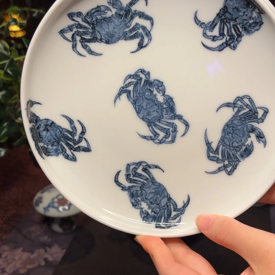 陶瓷蟹楽壶承 百搭6666666