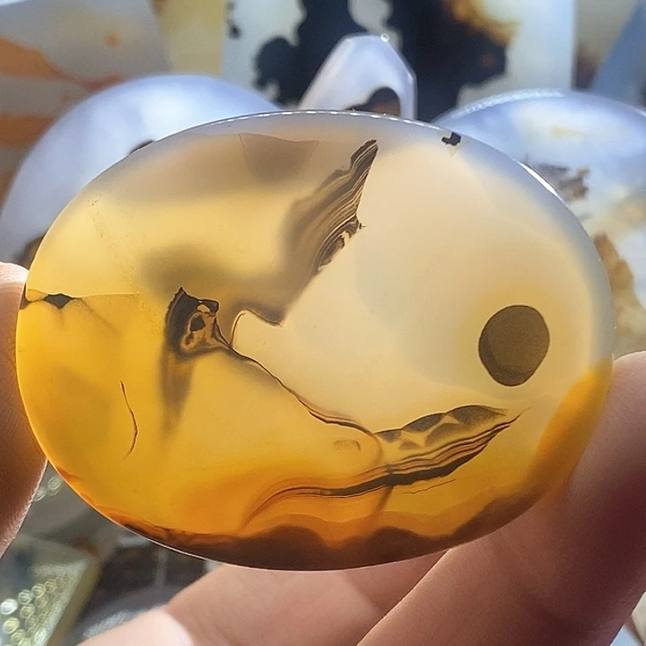 未镶嵌颈饰玛瑙/玉髓