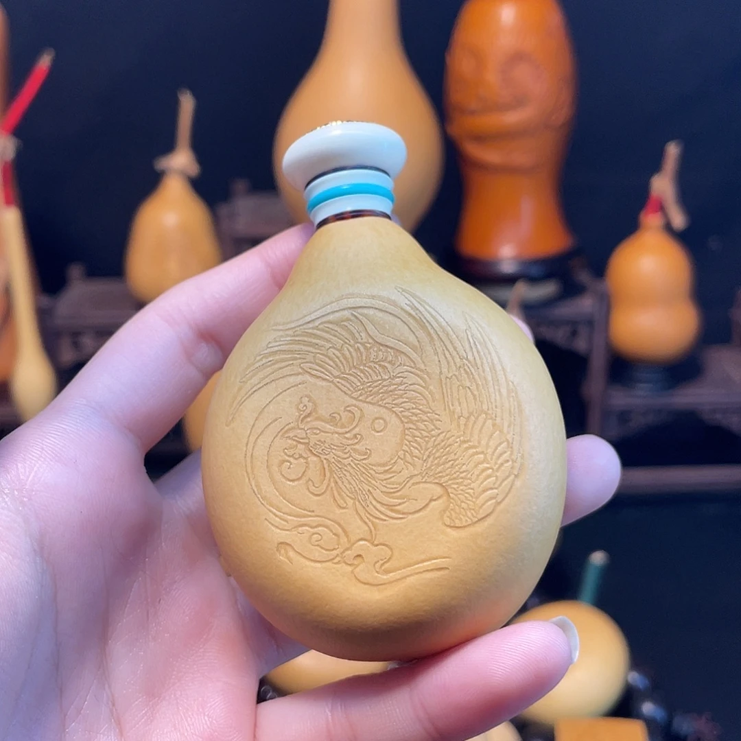 ****尘凤凰押花葫芦葫芦