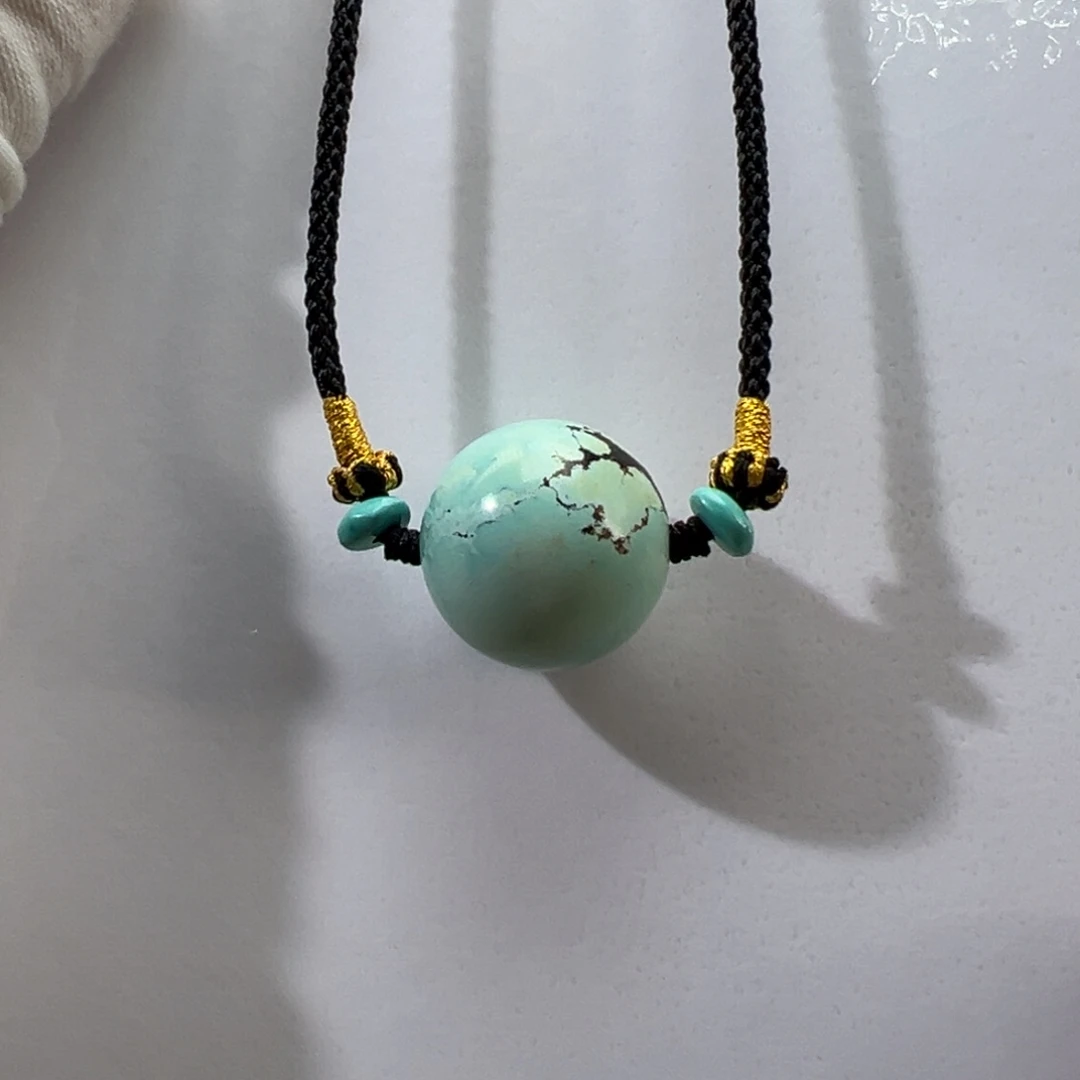 绿松石未镶嵌挂件