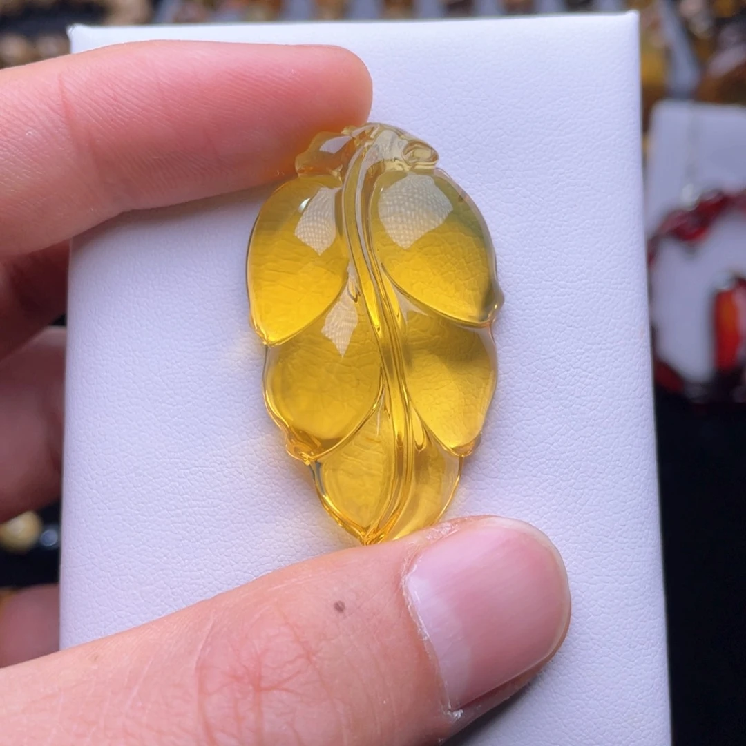 琥珀颈饰未镶嵌（****哥