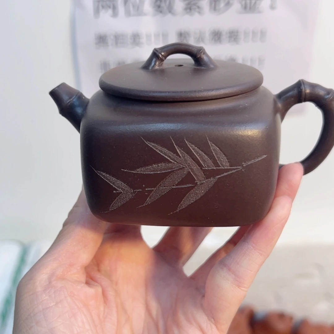 茶壶紫砂宜兴紫砂壶紫泥