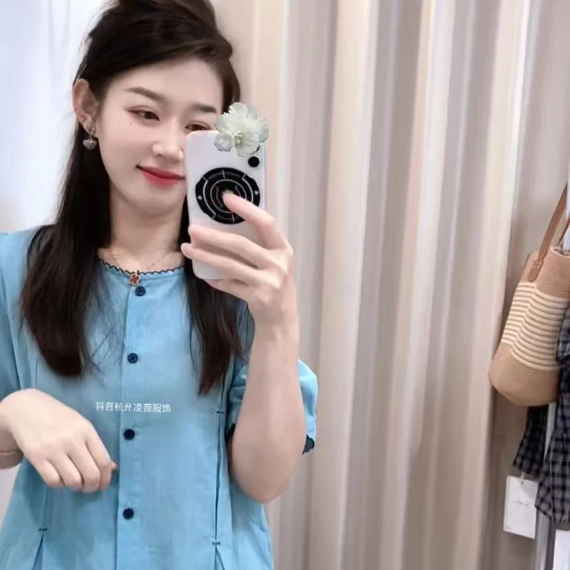 新品百搭洋气韩系小衫8620