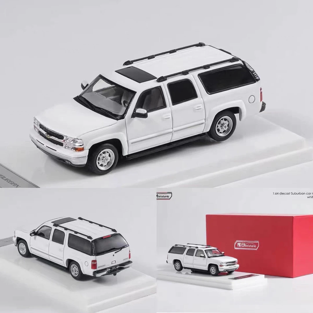 MK 1:64 雪佛兰Suburban 2003款萨博班大型SUV 仿真合金汽车模型