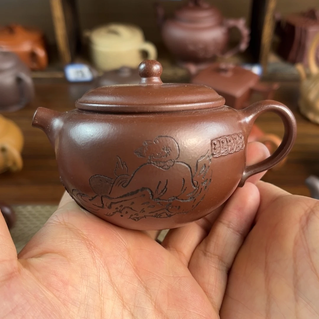 茶壶紫砂手工制作
