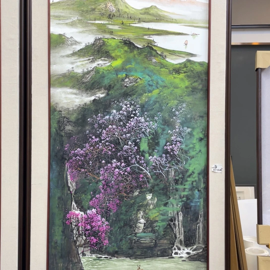 国画国画手绘，精品山水，画心