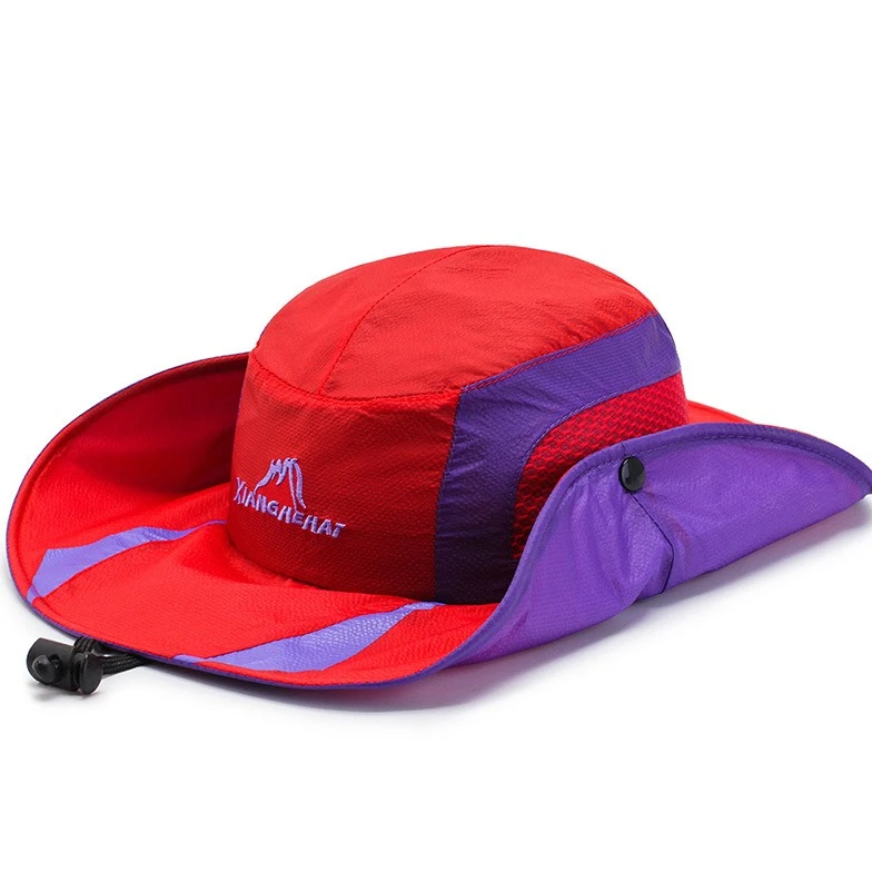 帽子夏季男防晒帽帽子男春夏季出游防晒渔夫帽潮女户外出行钓鱼纽