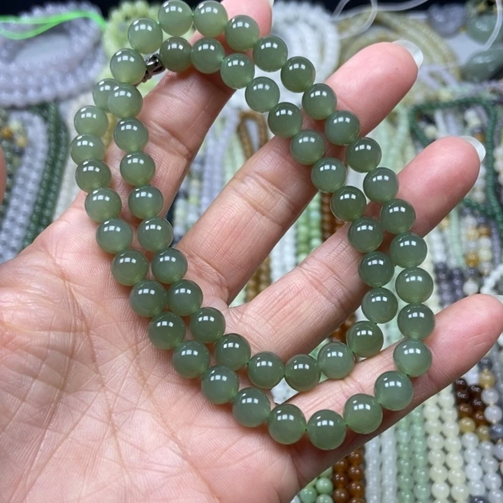 和田玉未镶嵌颈饰8