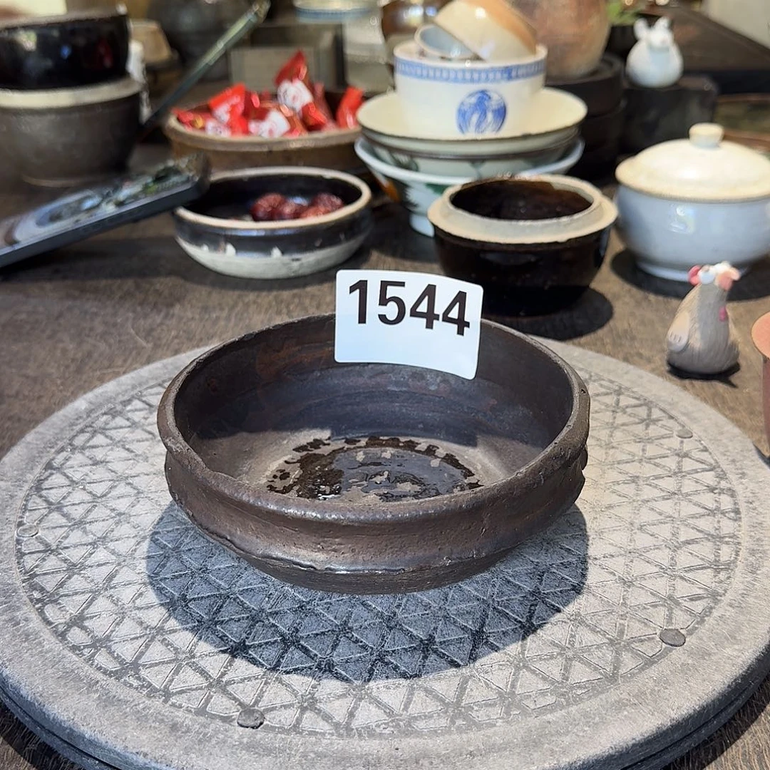 老***铁罐静界茶空间老物件1544