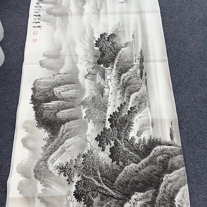 国画纯手绘国画作品