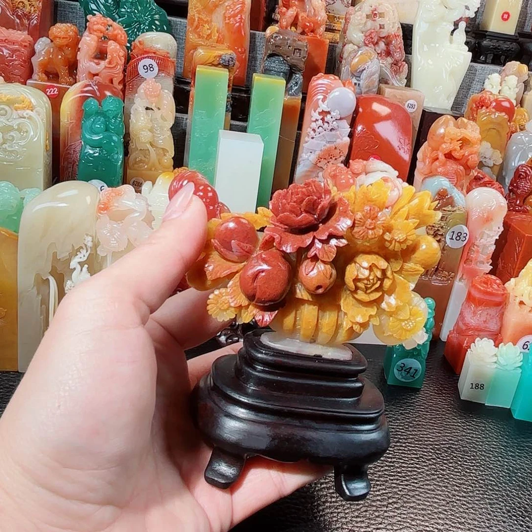 寿山石印石寿山石印章