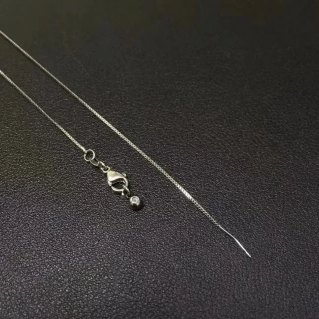 链子925银 Y1 S925银（白色）肖邦项链女神款--（可调节款式）