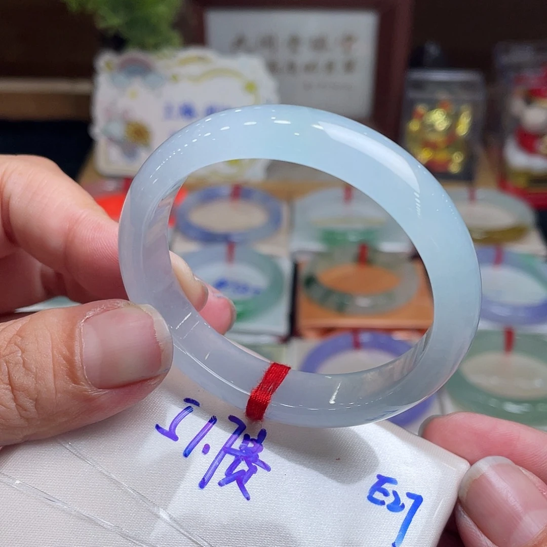 翡翠手镯未镶嵌51.7贵妃
