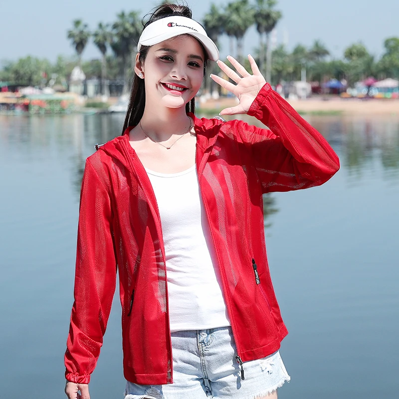 防晒衣女款夏季防紫外线薄款外防晒衫服短外套