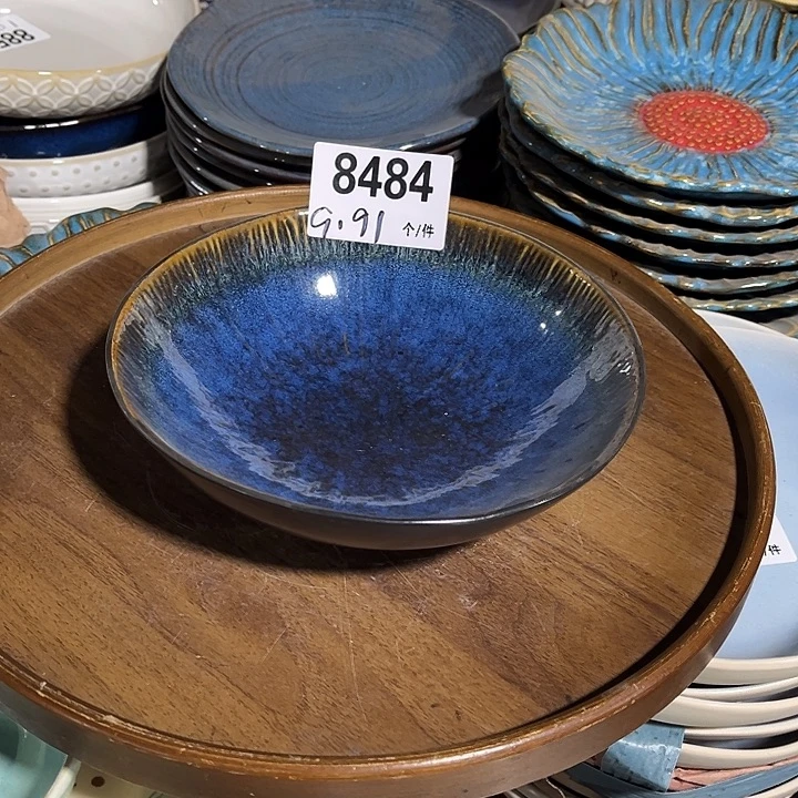 瓷微瑕外贸餐具8484