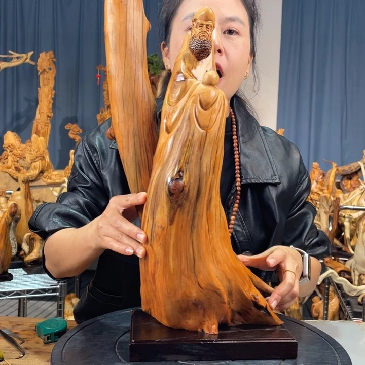 柏木（崖柏）随型摆件