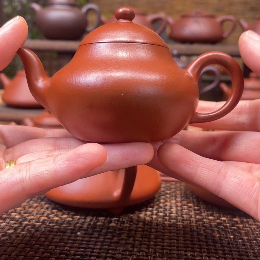 茶壶紫砂宜兴原矿紫砂手工制全120