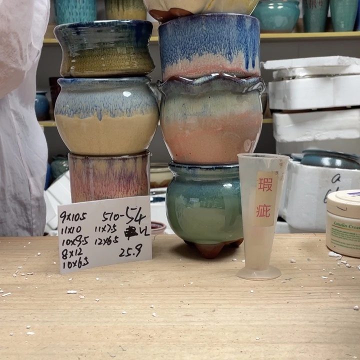 紫砂花盆多肉花盆微瑕54