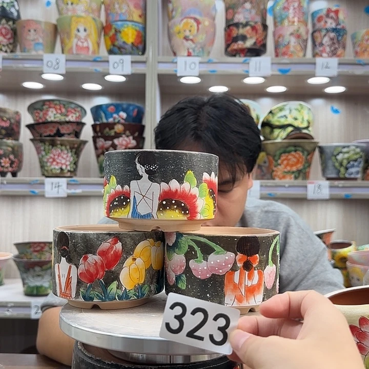 紫砂花盆瑕疵瑕疵323