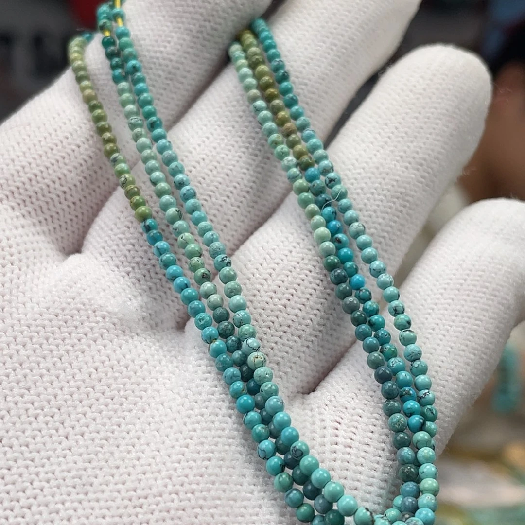 绿松石未镶嵌挂件