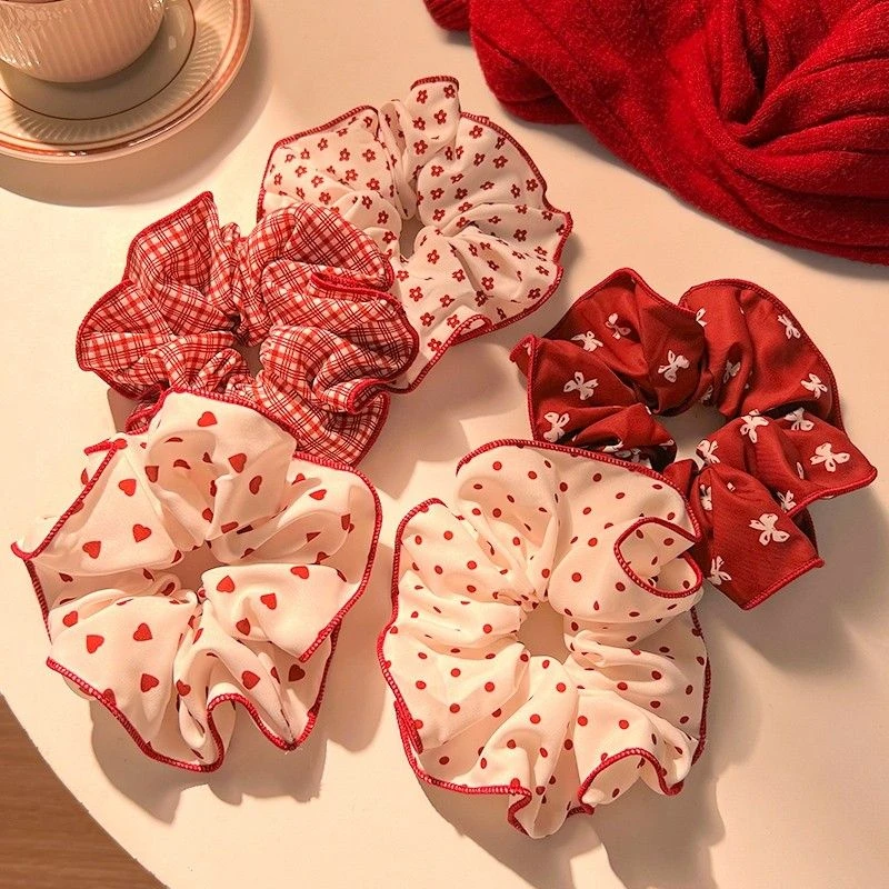 （自选5只）千金风气质少女甜美网红发绳发饰女2025简约